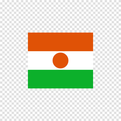 Niger Flag Sticker