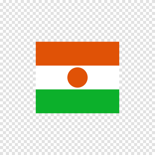 Niger Flag Sticker