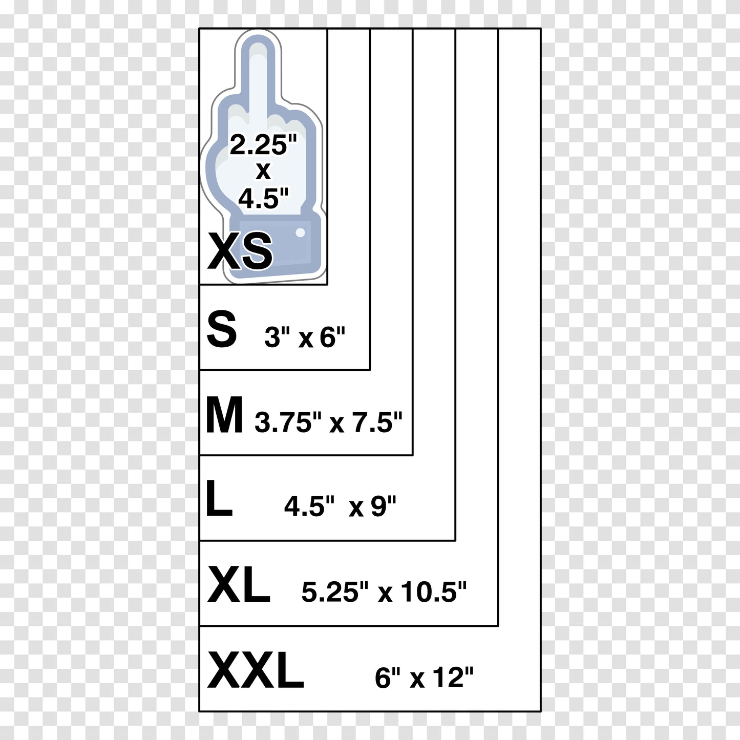Original FB Style Middle Finger