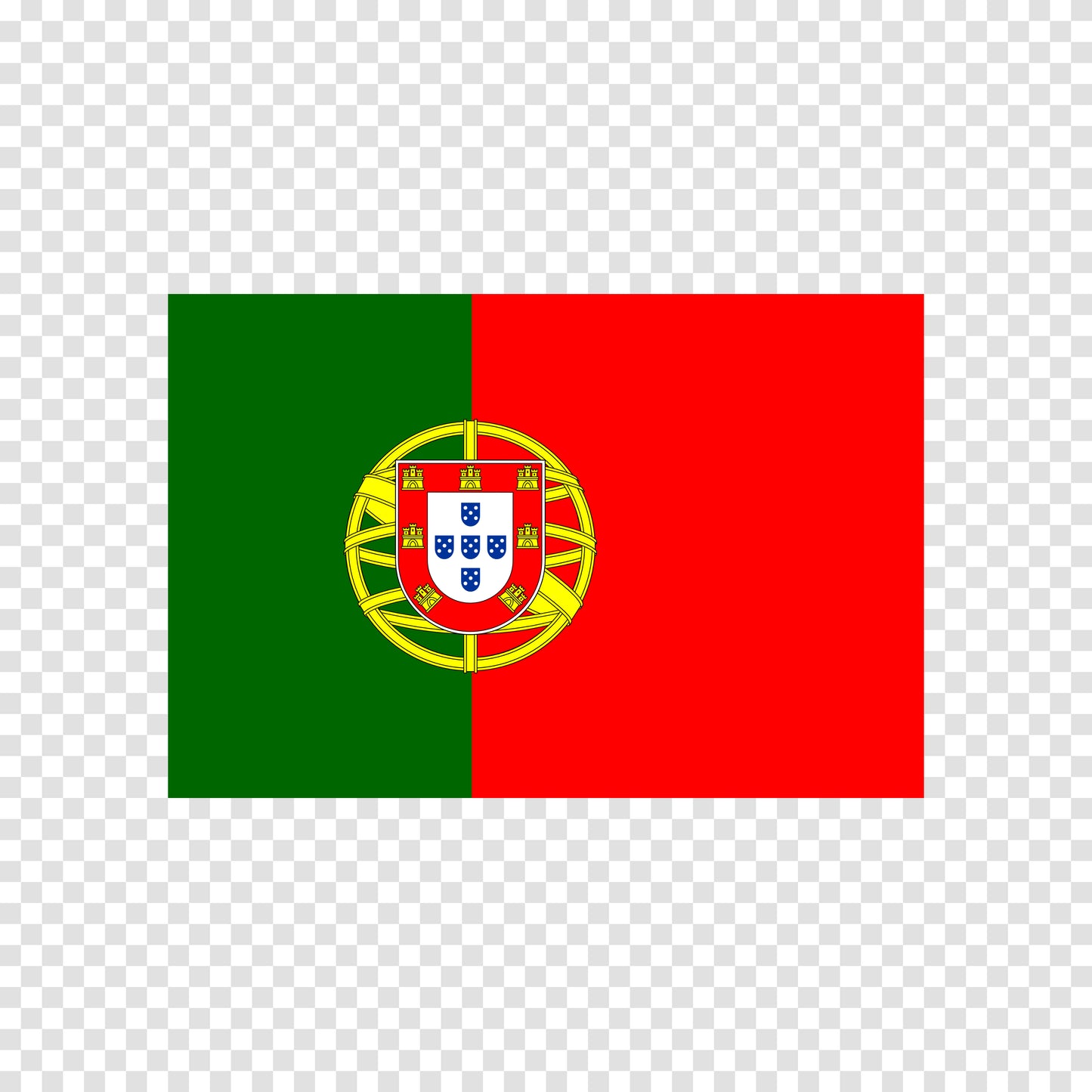Portugal Flag Sticker