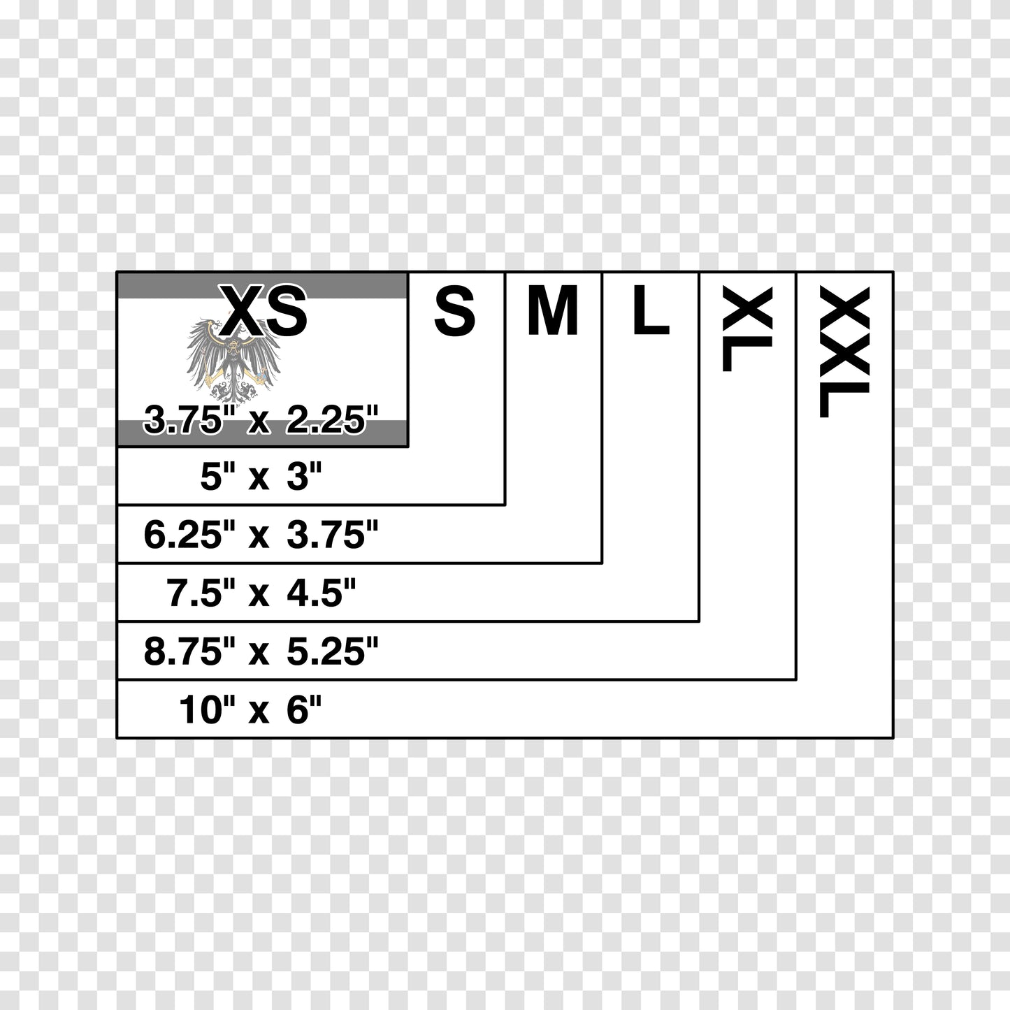 Prussia Flag Sticker