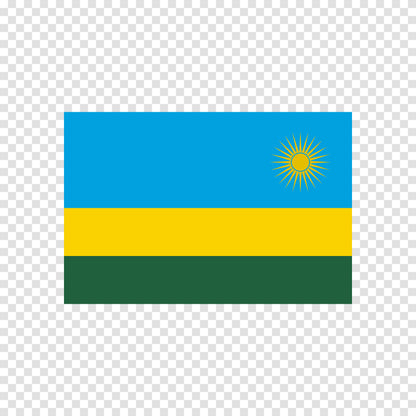 Rwanda Flag Sticker