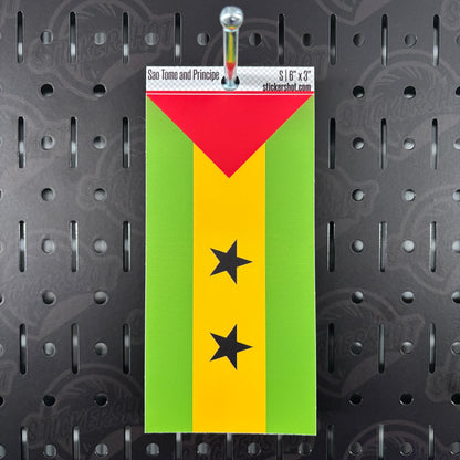 Sao Tome and Principe Flag Sticker