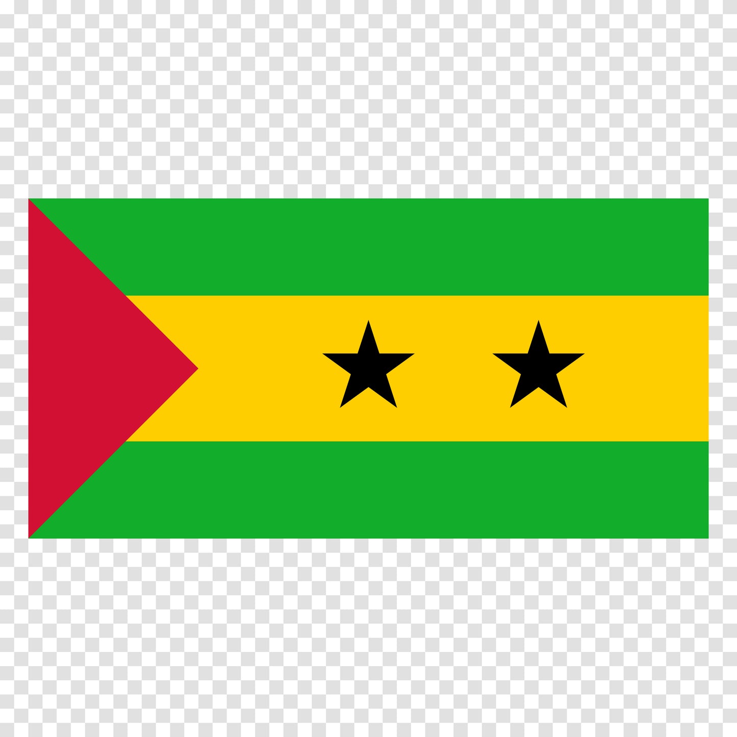 Sao Tome and Principe Flag Sticker