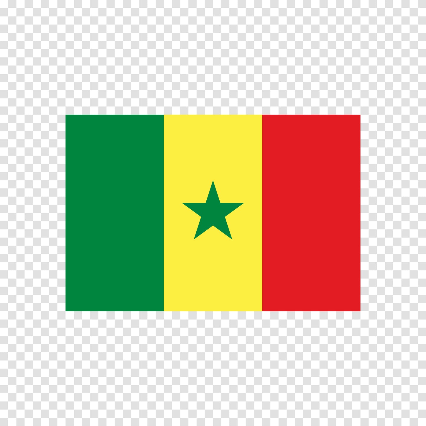Senegal Flag Sticker