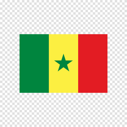 Senegal Flag Sticker