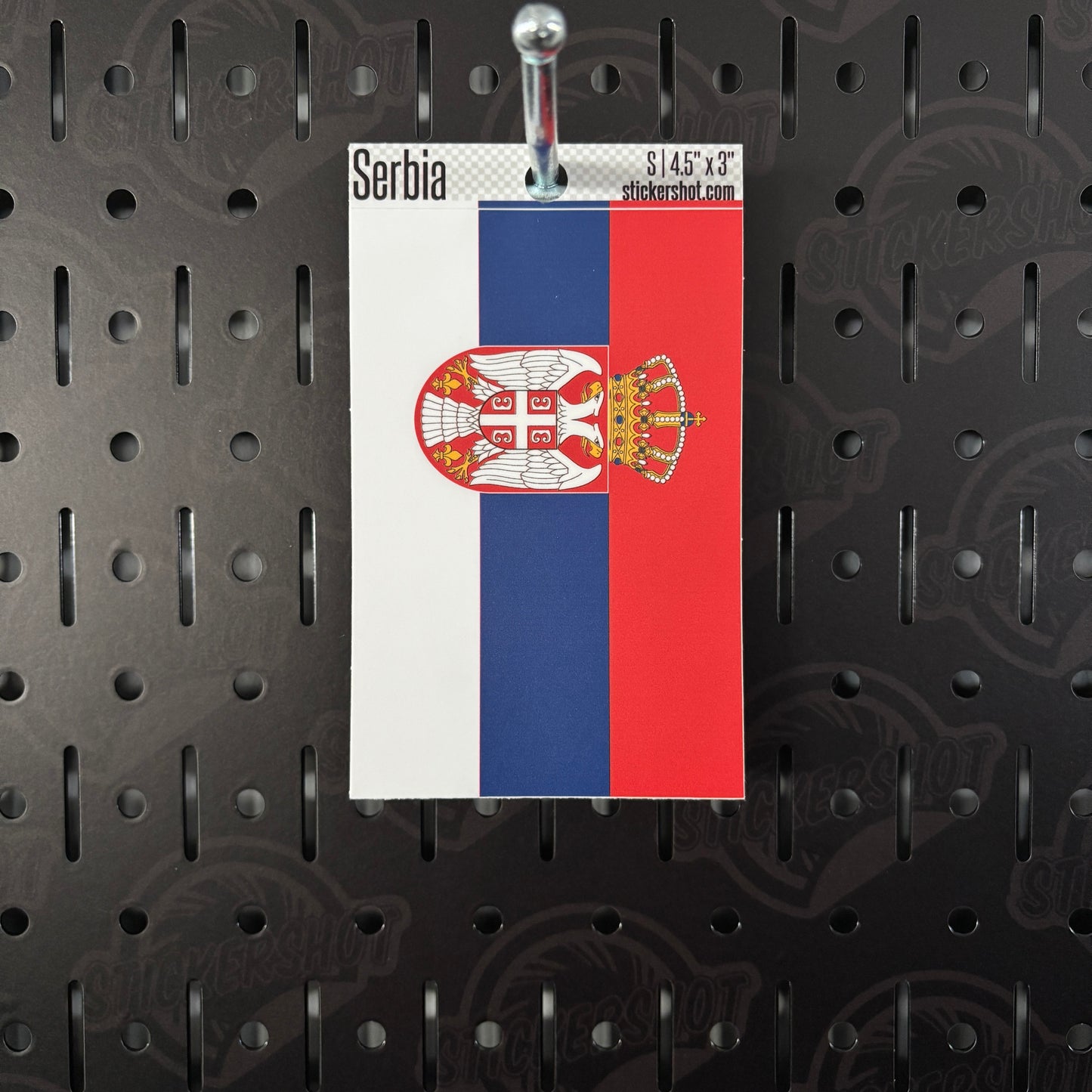 Serbia Flag Sticker