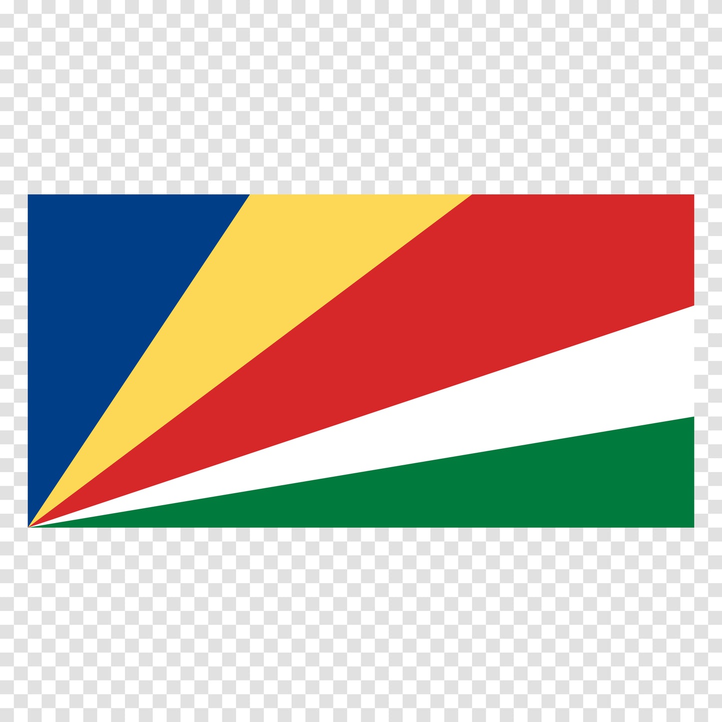 Seychelles Flag Sticker