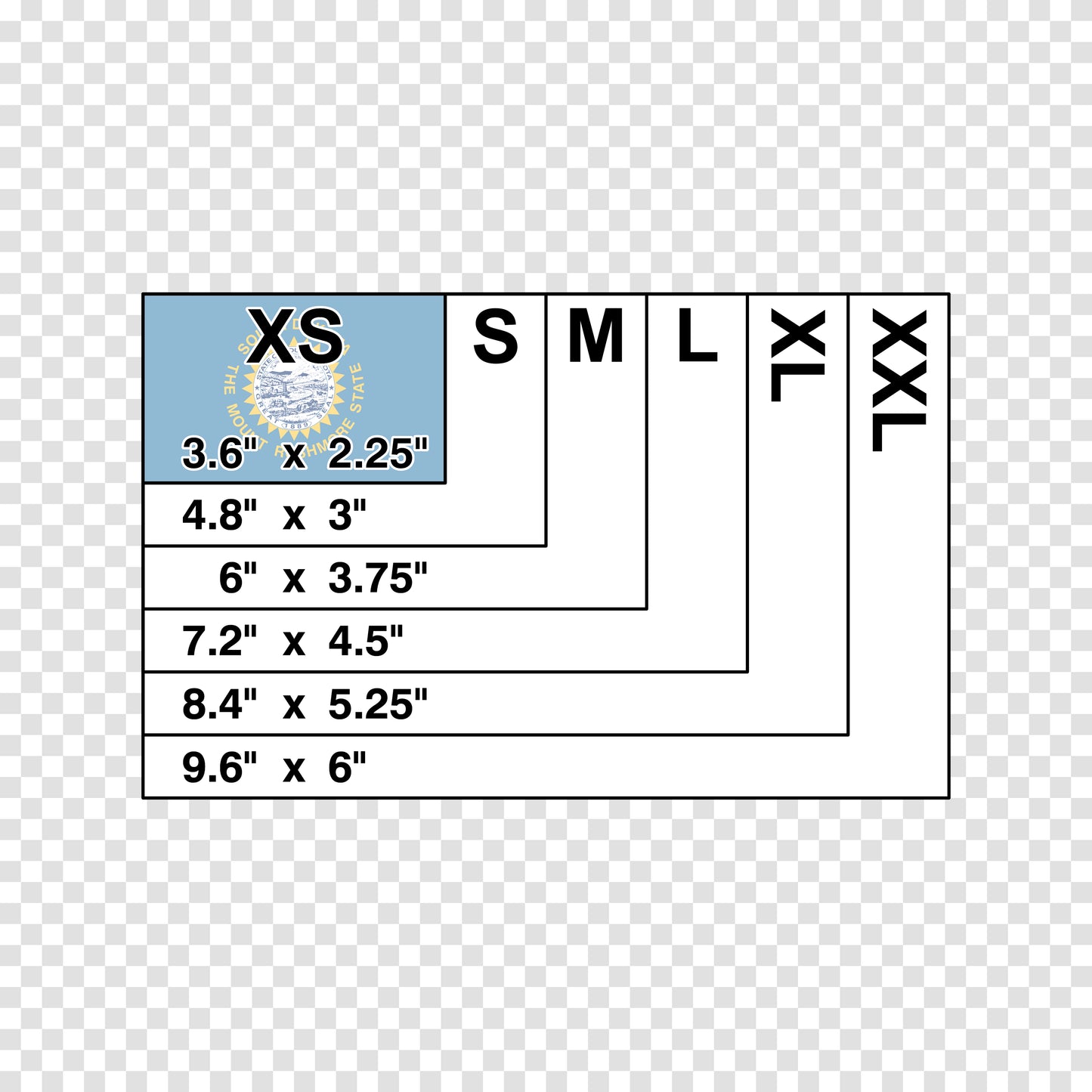 South Dakota State Flag Sticker