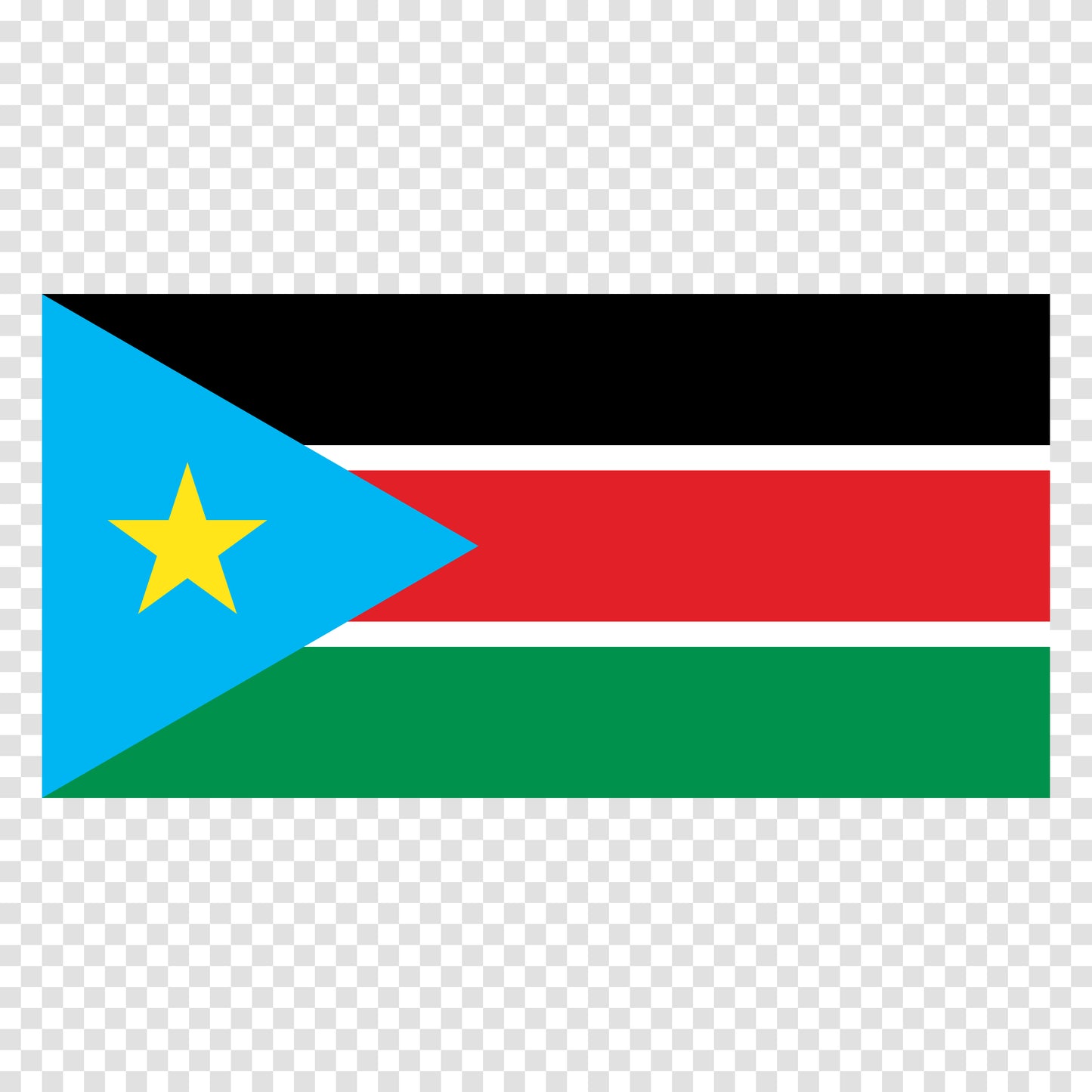 South Sudan Flag Sticker