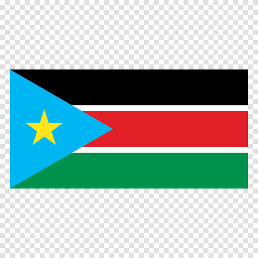 South Sudan Flag Sticker
