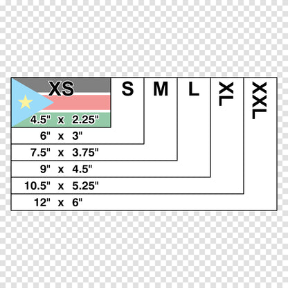 South Sudan Flag Sticker