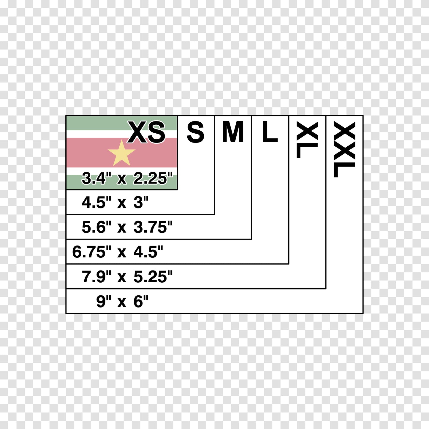 Suriname Flag Sticker