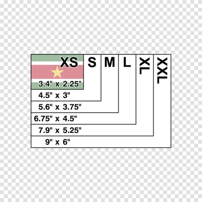 Suriname Flag Sticker