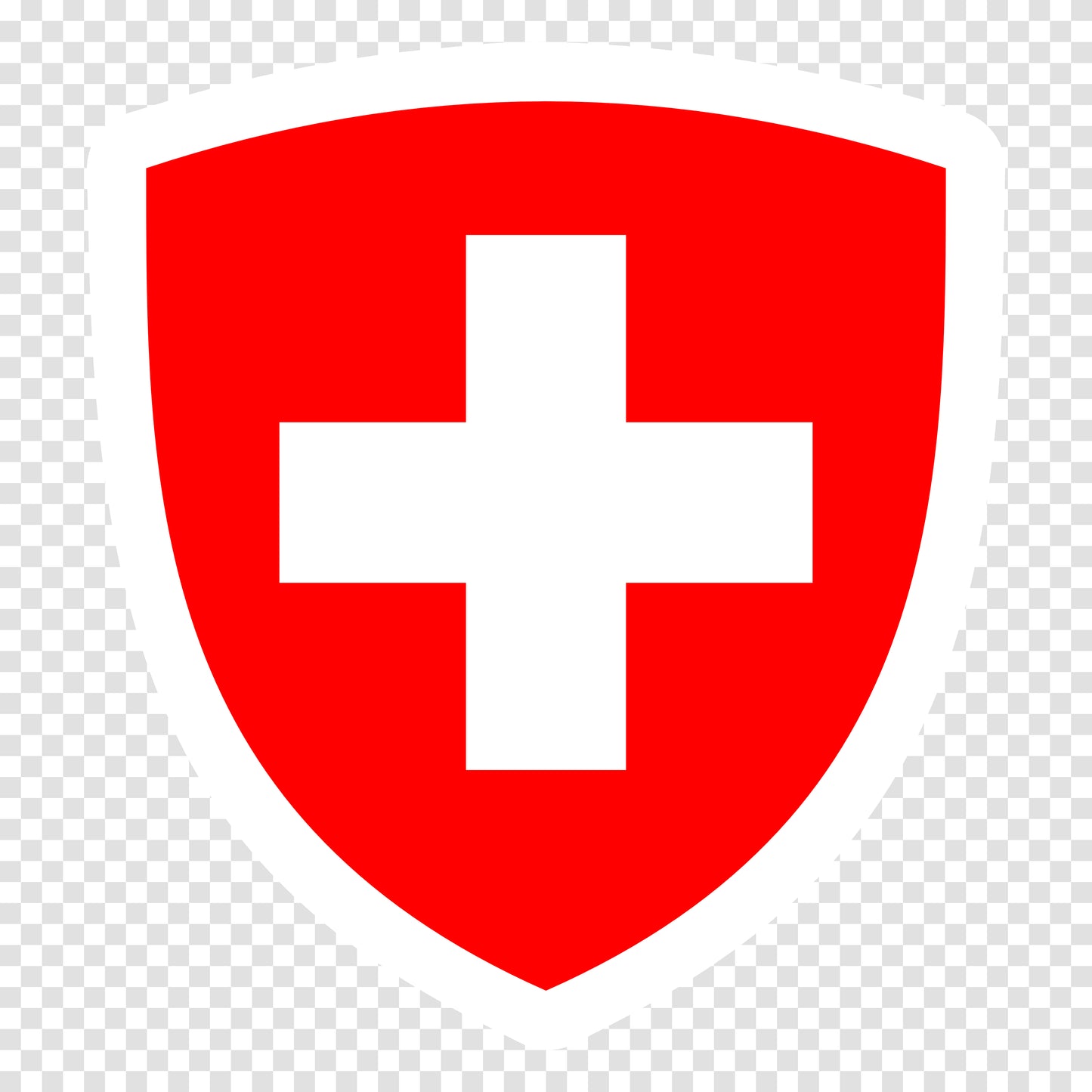 Switzerland Coat of Arms Sticker