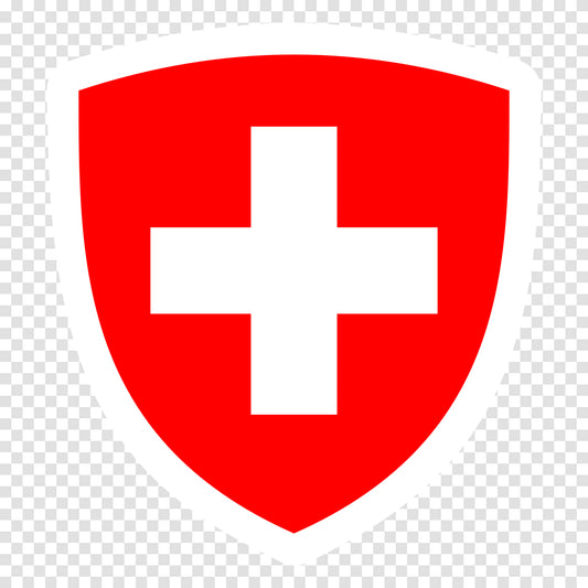 Switzerland Coat of Arms Sticker