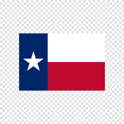 Texas State Flag Sticker