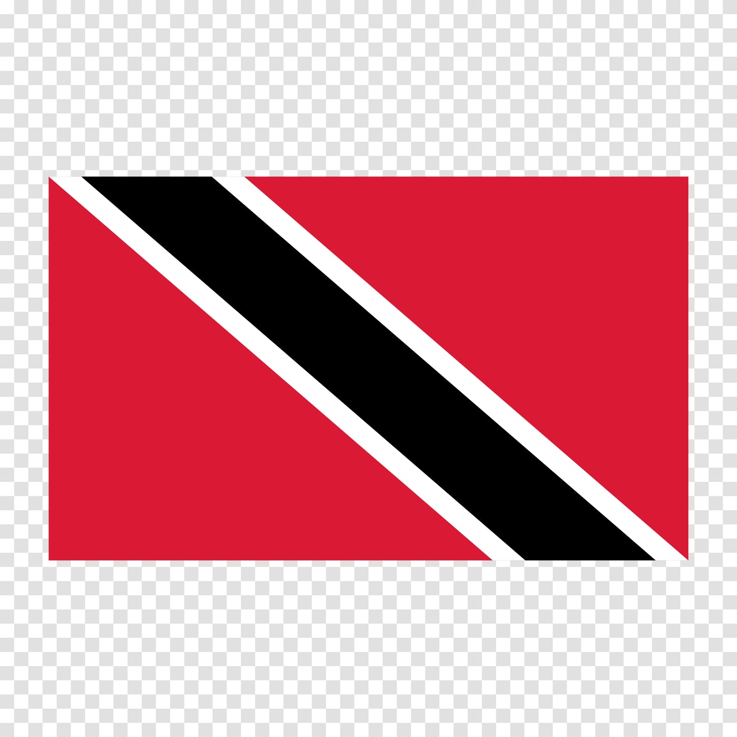 Trinidad and Tobago Flag Sticker