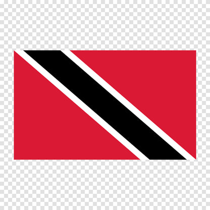 Trinidad and Tobago Flag Sticker