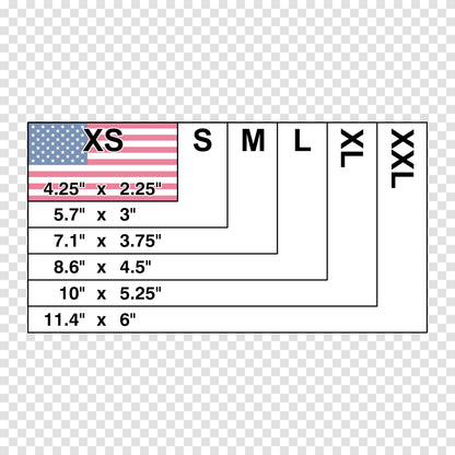 USA Flag Sticker