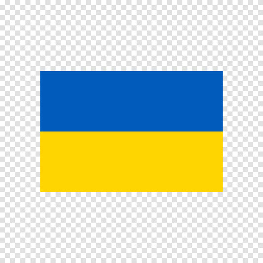Ukraine Flag Sticker