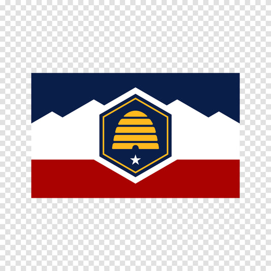 Utah State Flag Sticker