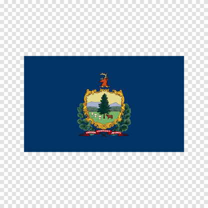 Vermont State Flag Sticker