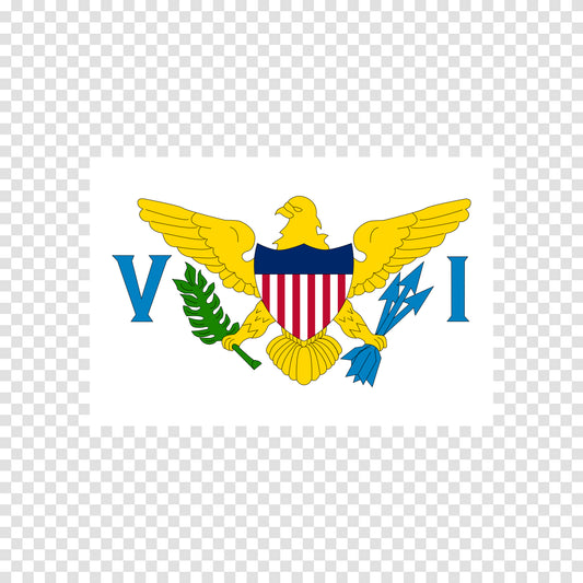 Virgin Islands Flag Sticker