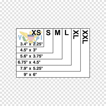 Virgin Islands Flag Sticker