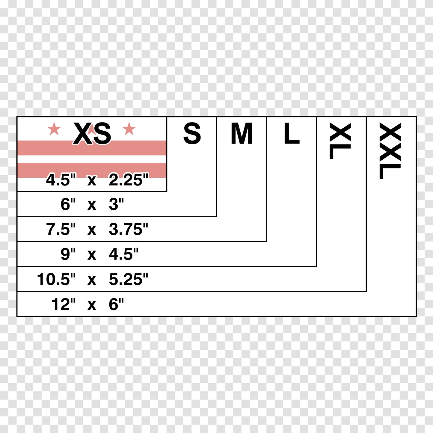 Washington DC Flag Sticker