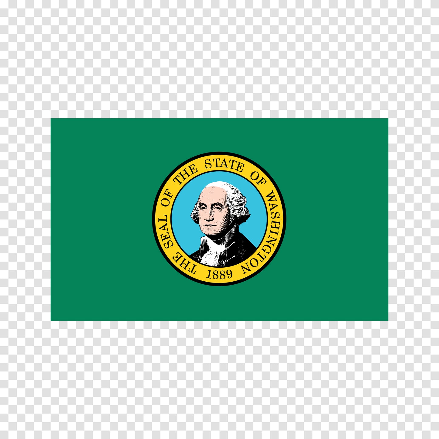 Washington State Flag Sticker