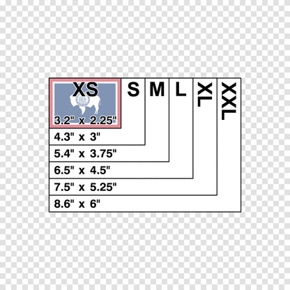 Wyoming State Flag Sticker